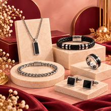 Black & Silver Men's Jewellery Collection