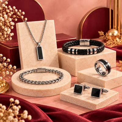 Elegant Rose Gold Women's Jewellery Collection